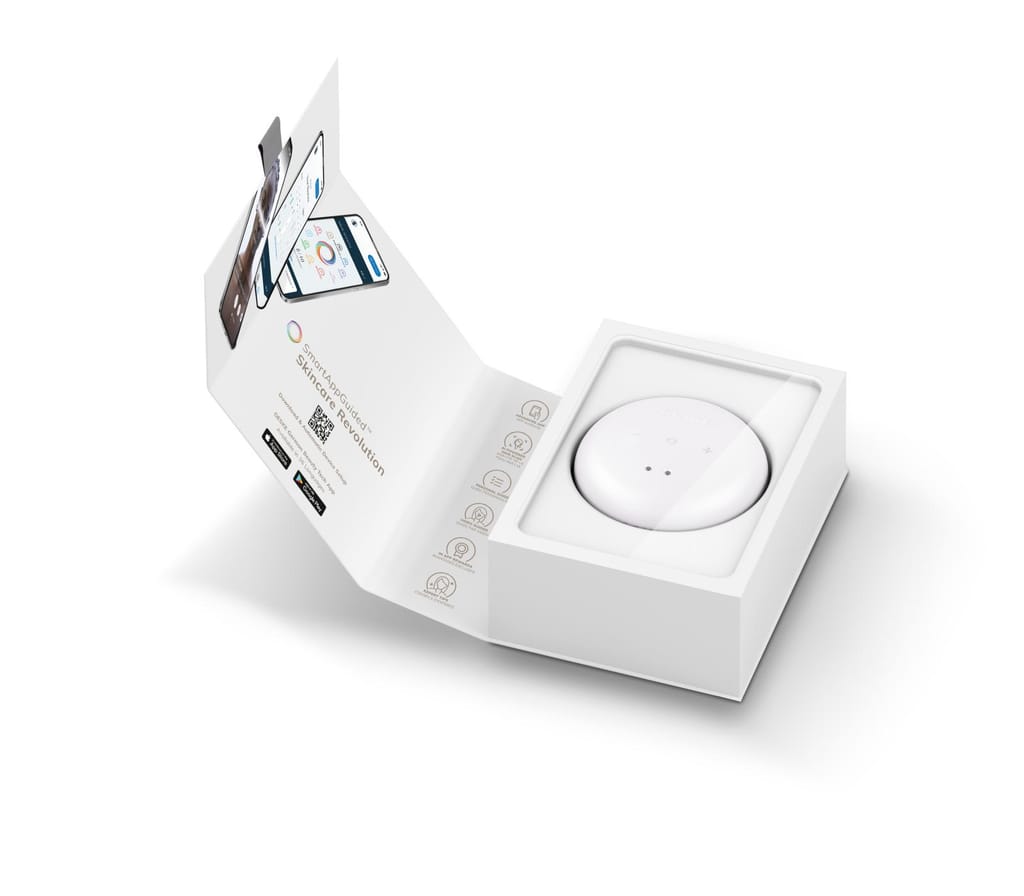 Фото товару: Масажер для обличчя та тіла GESKE Sonic Cool&Warm Face and Body Massager 9в1 starlight № 8