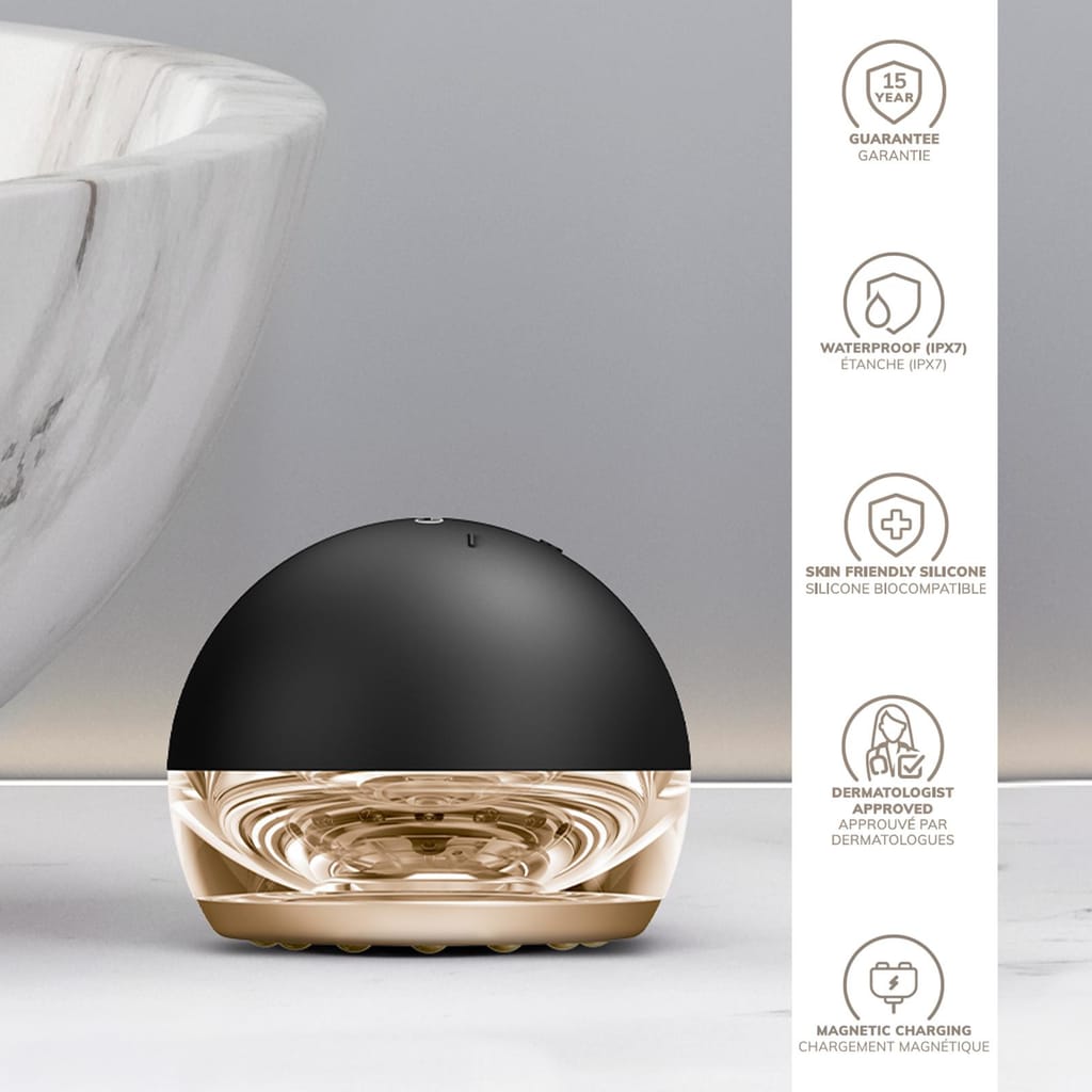 Фото товару: Масажер для підтяжки шкіри обличчя GESKE Anti-aging Skin Tightener 6в1 gray № 2