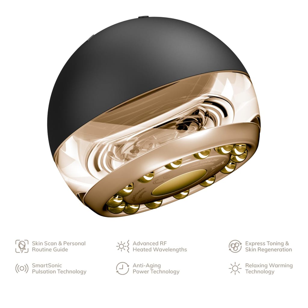 Фото товару: Масажер для підтяжки шкіри обличчя GESKE Anti-aging Skin Tightener 6в1 gray № 1