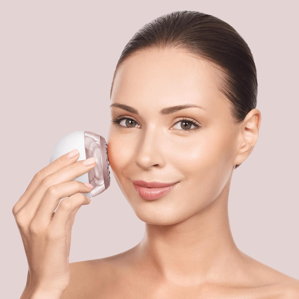 Фото товару: Масажер для підтяжки шкіри обличчя GESKE Anti-aging Skin Tightener 6в1 starlight № 3