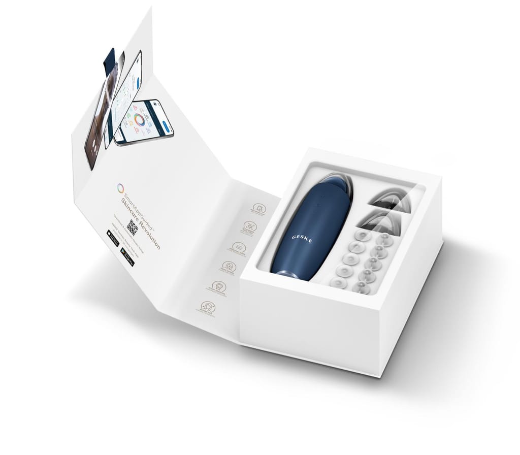 Фото товару: Мікродермабразійний пристрій для видалення чорних цяток GESKE MicroDermabrasion Blackhead Remover 7в1 midnight № 8