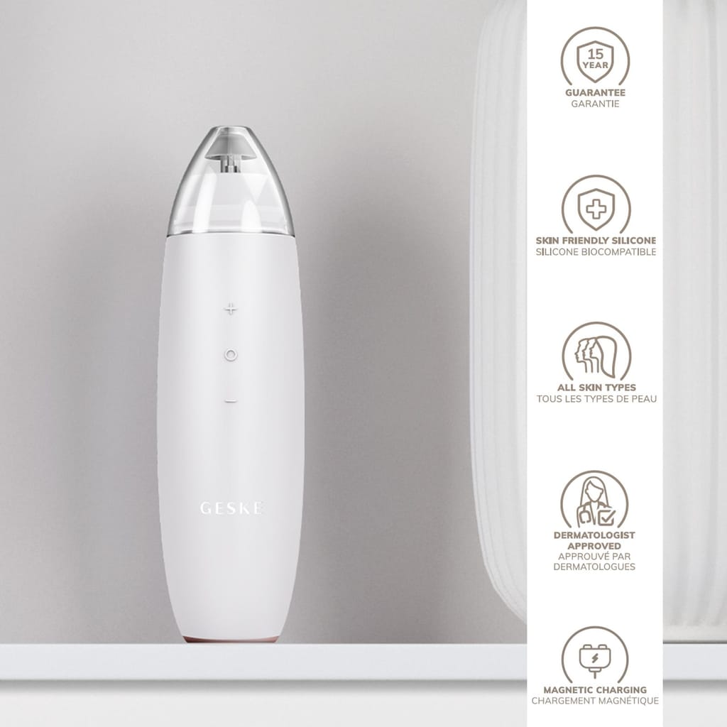 Фото товару: Мікродермабразійний пристрій для видалення чорних цяток GESKE MicroDermabrasion Blackhead Remover 7в1 starlight № 2