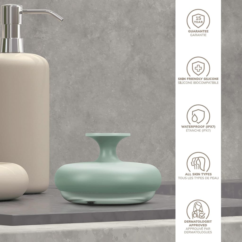 Фото товару: Набір для догляду за стопами з ручкою GESKE Dual Foot Smoothener 9в1 green № 2