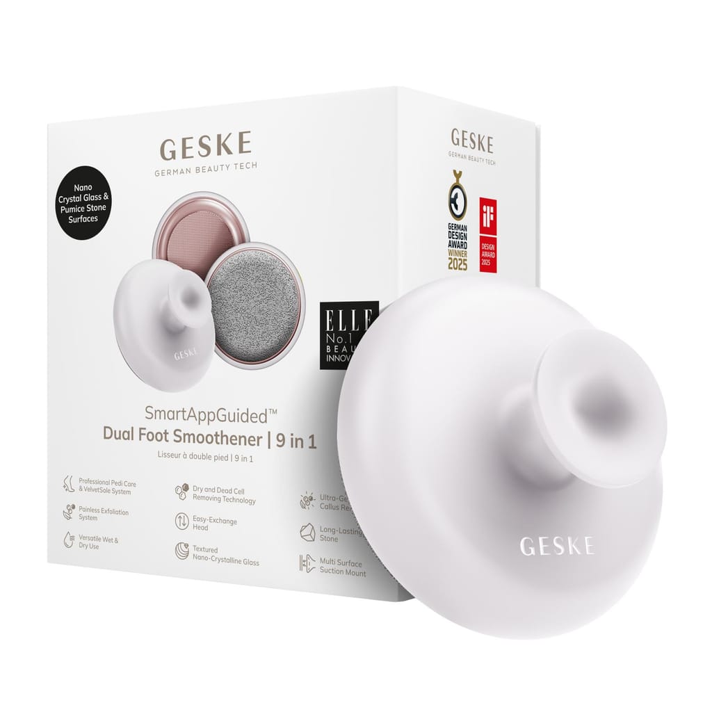 Фото товару: Набір для догляду за стопами з ручкою GESKE Dual Foot Smoothener 9в1 starlight № 0