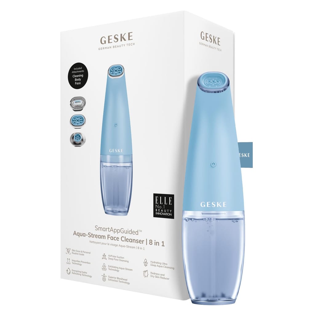 Фото товару: Очищуючий засіб для обличчя GESKE Aqua-Stream Face Cleanser 8в1 aquamarine № 0