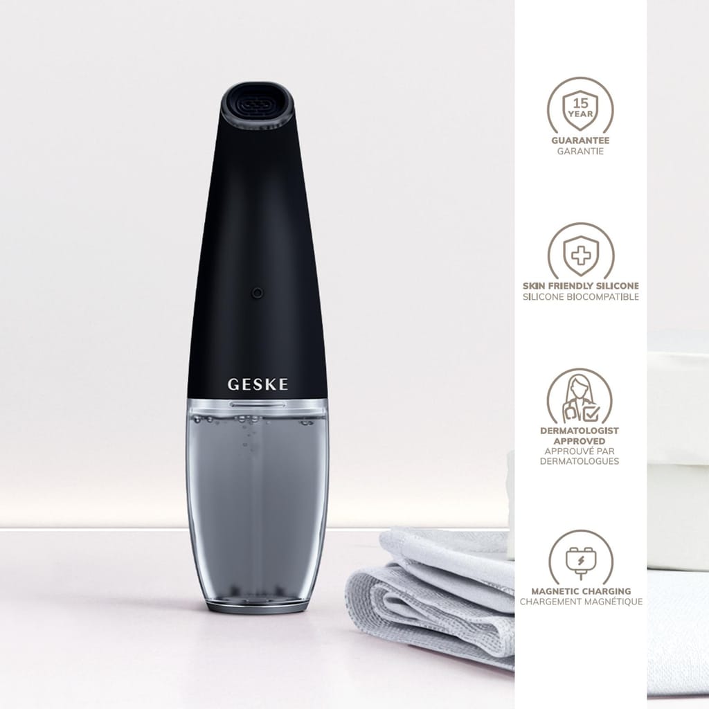 Фото товару: Очищуючий засіб для обличчя GESKE Aqua-Stream Face Cleanser 8в1 black № 2