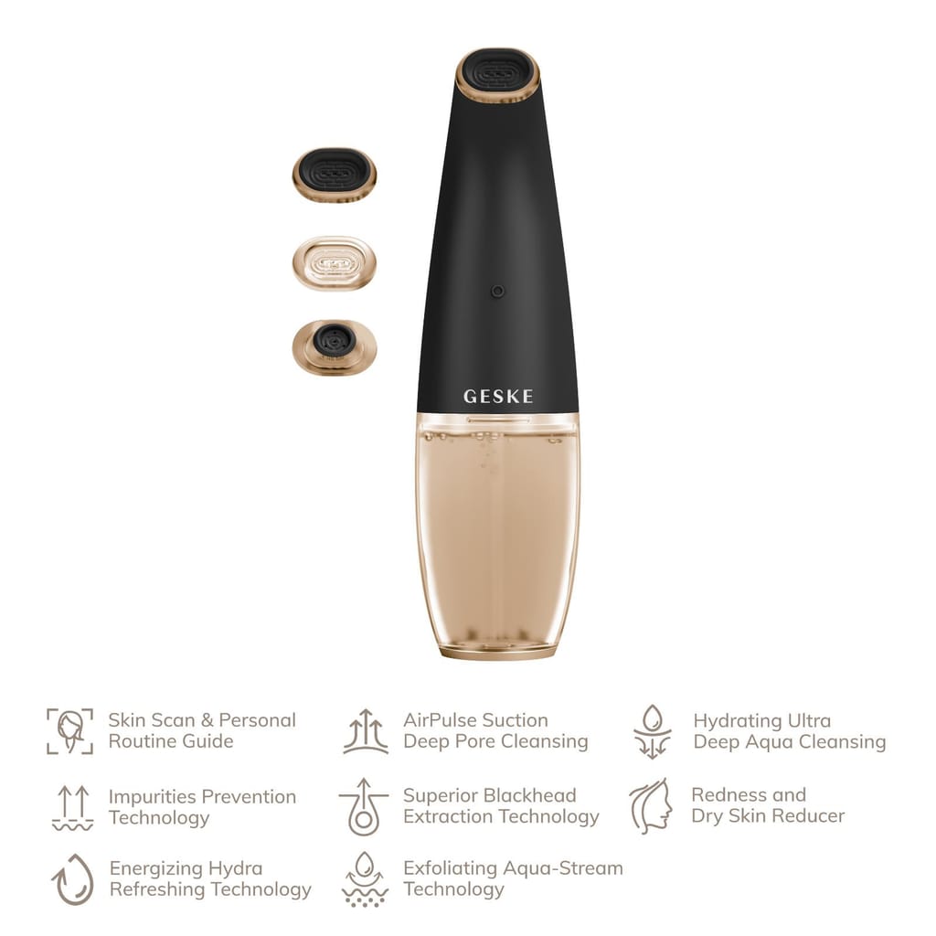 Фото товару: Очищуючий засіб для обличчя GESKE Aqua-Stream Face Cleanser 8в1 gray № 1