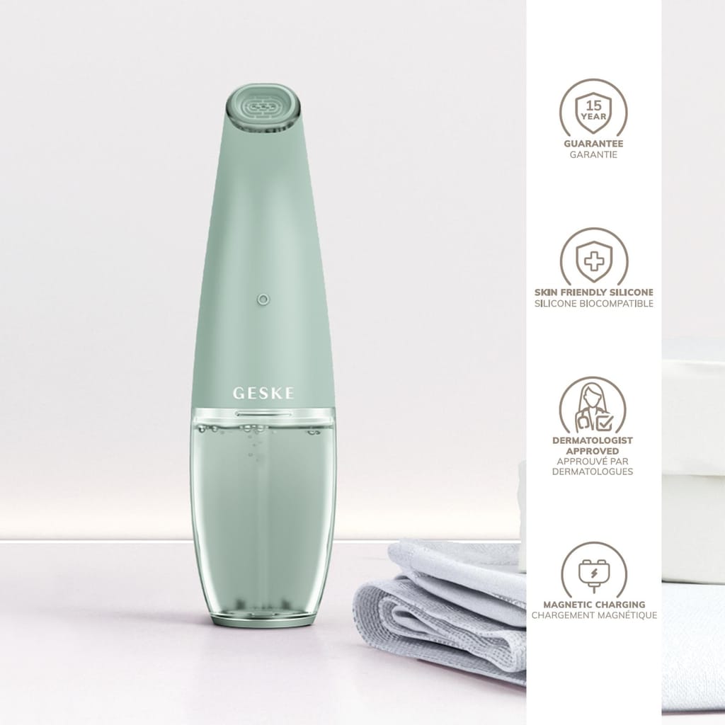 Фото товару: Очищуючий засіб для обличчя GESKE Aqua-Stream Face Cleanser 8в1 green № 2