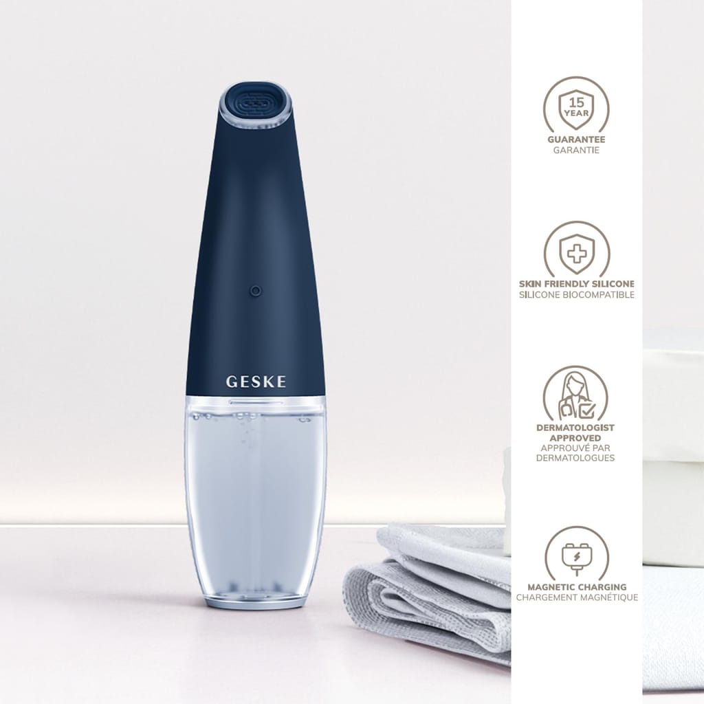 Фото товару: Очищуючий засіб для обличчя GESKE Aqua-Stream Face Cleanser 8в1 midnight № 2