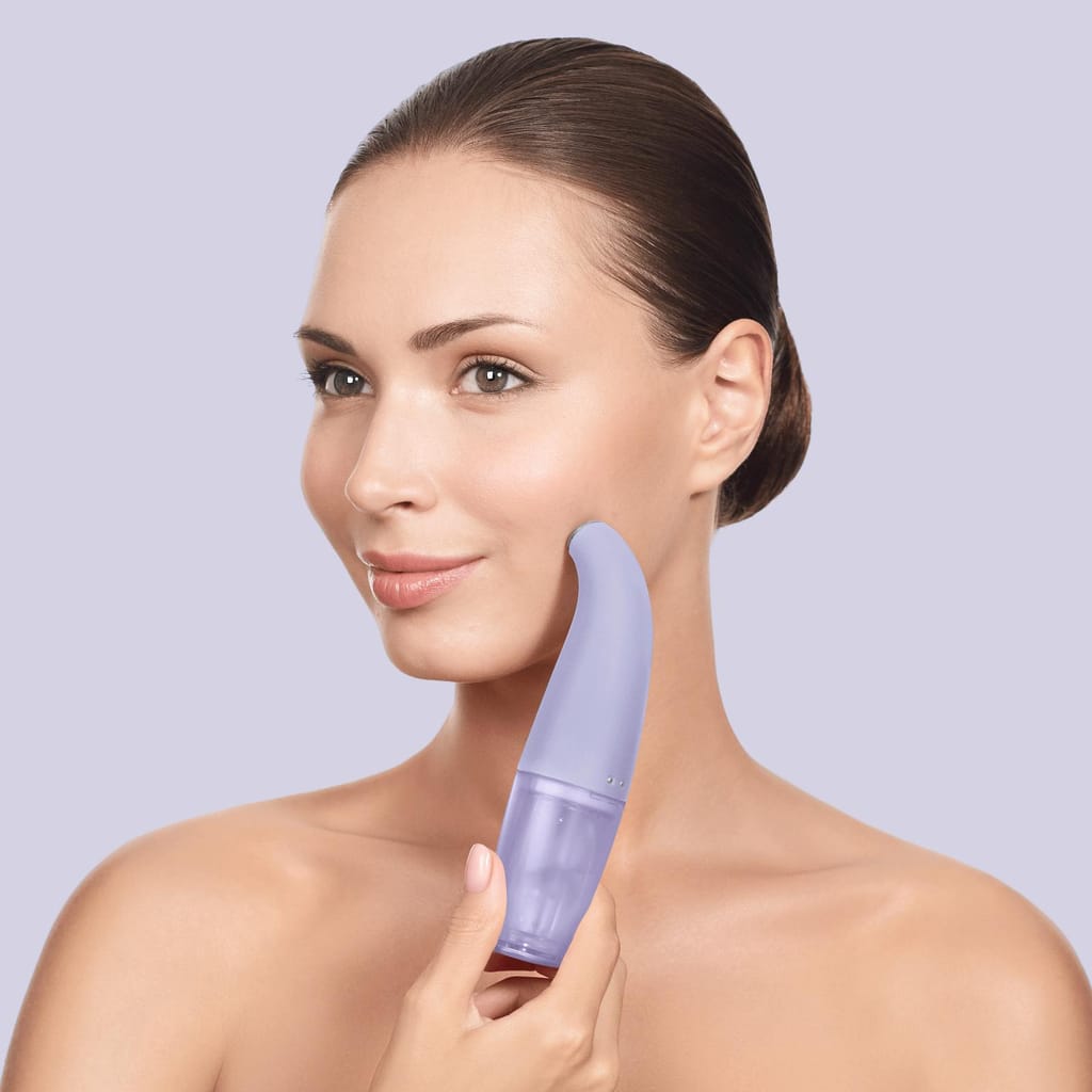 Фото товару: Очищуючий засіб для обличчя GESKE Aqua-Stream Face Cleanser 8в1 purple № 3