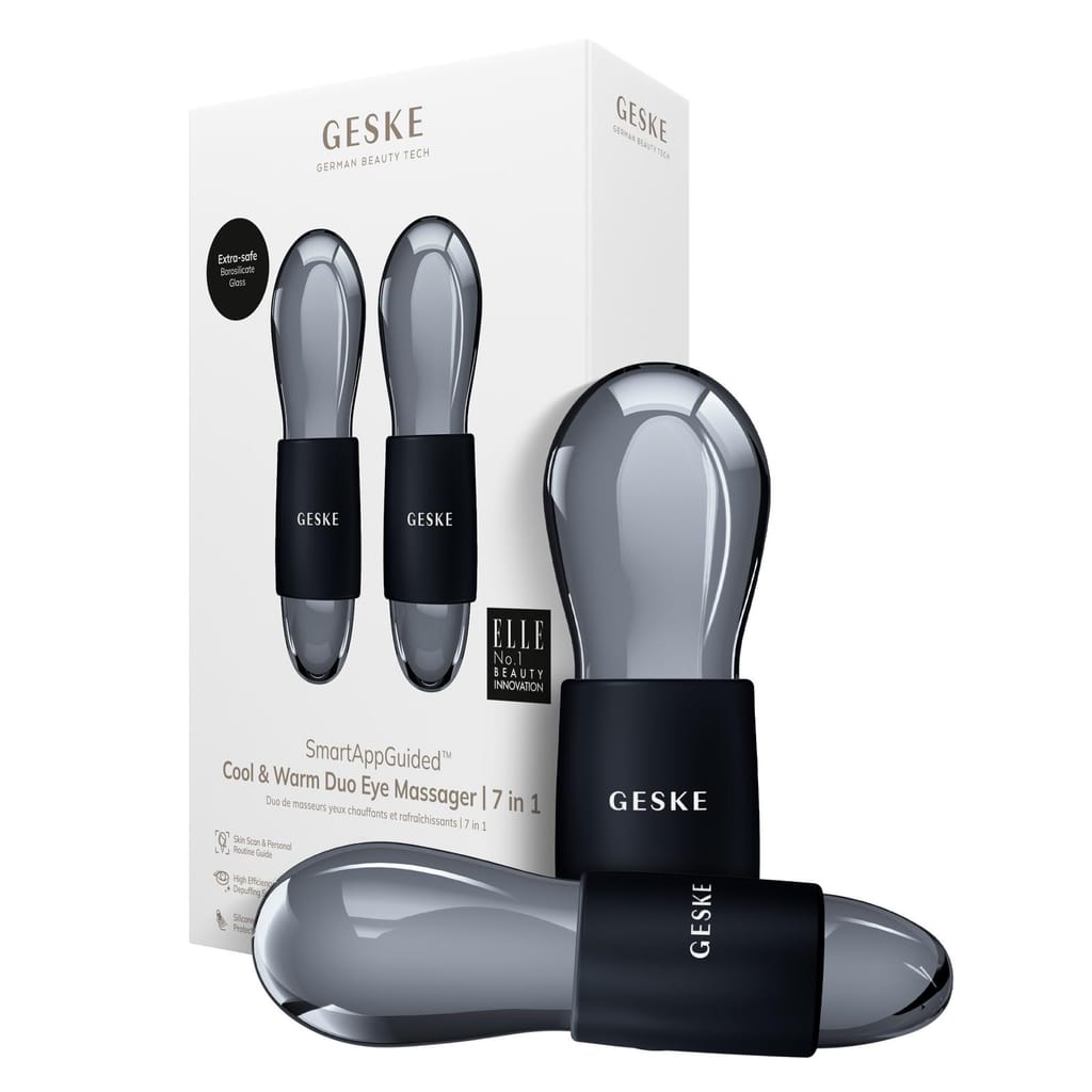 Фото товару: Подвійний масажер для очей GESKE Cool&Warm Duo Eye Massager 7в1 black № 0