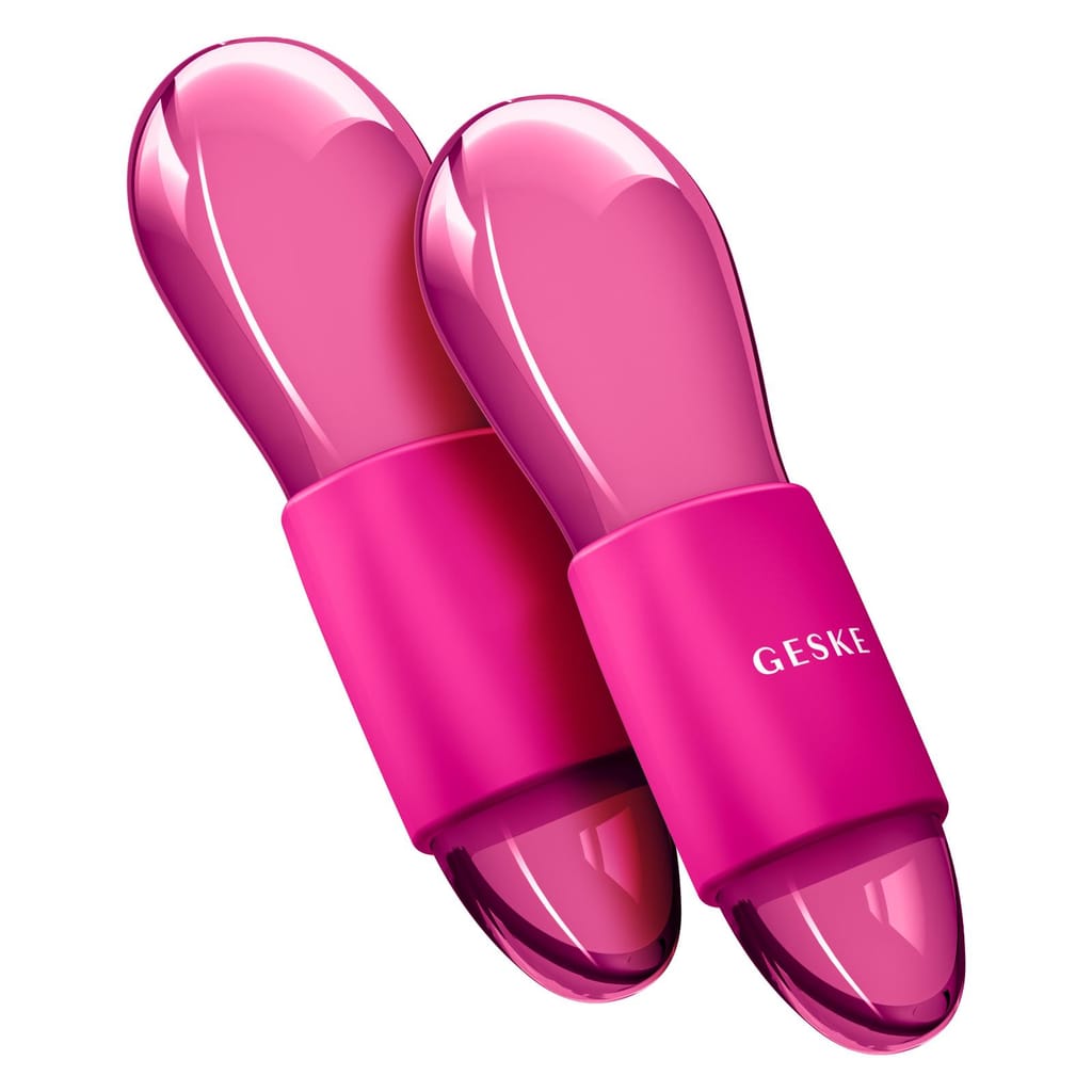 Фото товару: Подвійний масажер для очей GESKE Cool&Warm Duo Eye Massager 7в1 magenta № 5