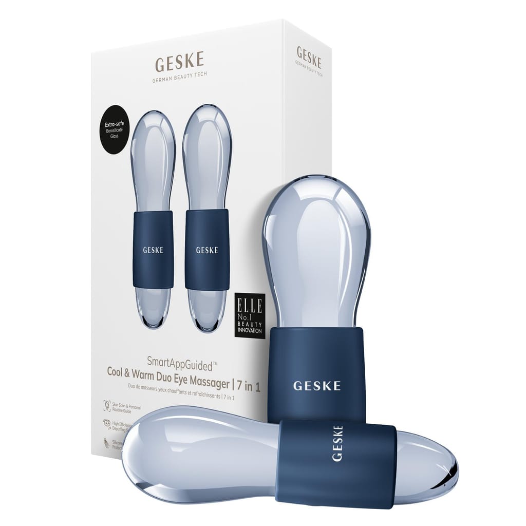 Фото товару: Подвійний масажер для очей GESKE Cool&Warm Duo Eye Massager 7в1 midnight № 0