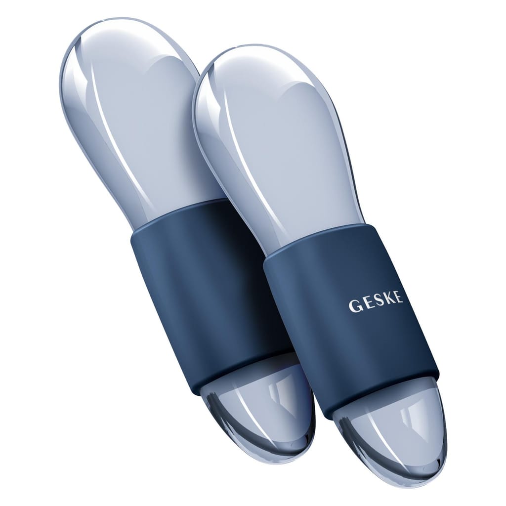 Фото товару: Подвійний масажер для очей GESKE Cool&Warm Duo Eye Massager 7в1 midnight № 5