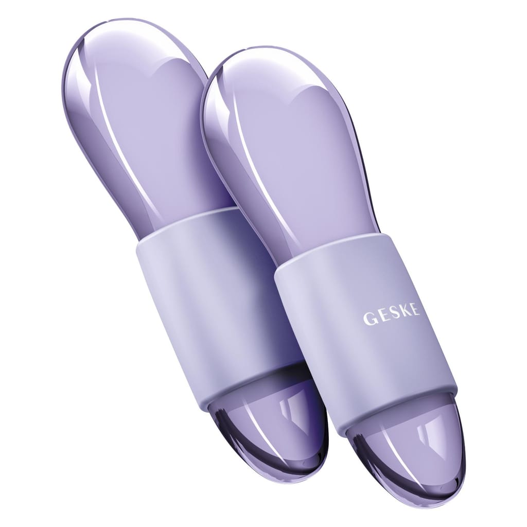 Фото товару: Подвійний масажер для очей GESKE Cool&Warm Duo Eye Massager 7в1 purple № 5