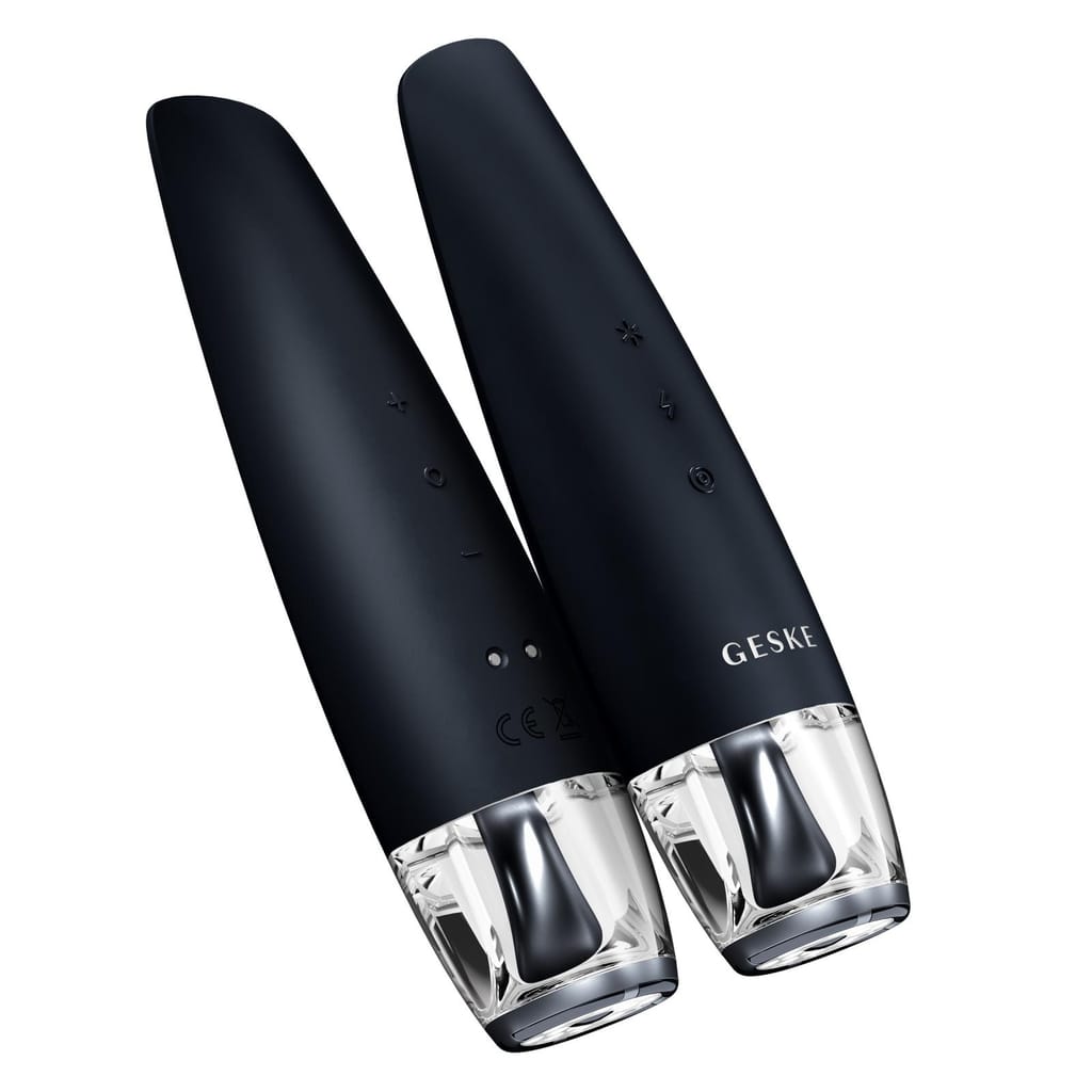 Фото товару: Антивіковий LED-випромінювач для відновлення шкіри обличчя GESKE Anti-Aging Skin Renewer 9в1 black № 5