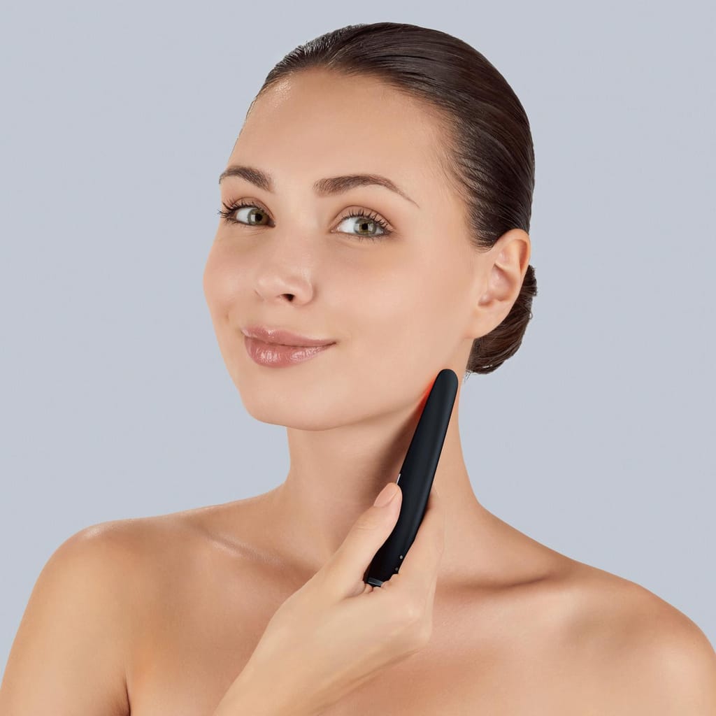 Фото товару: Пристрій для зміцнення і тонізації шкіри обличчя GESKE Skin Firming Wand 7в1 black № 3