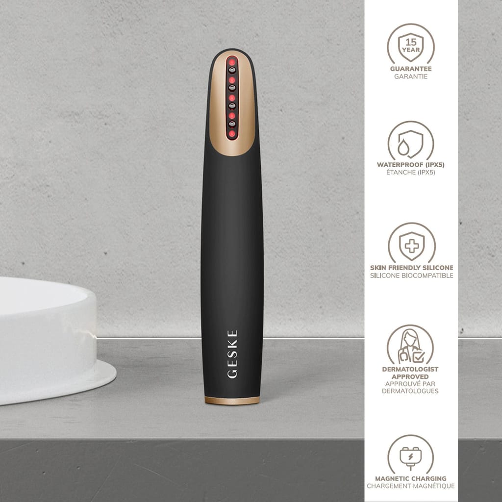 Фото товару: Пристрій для зміцнення і тонізації шкіри обличчя GESKE Skin Firming Wand 7в1 gray № 2