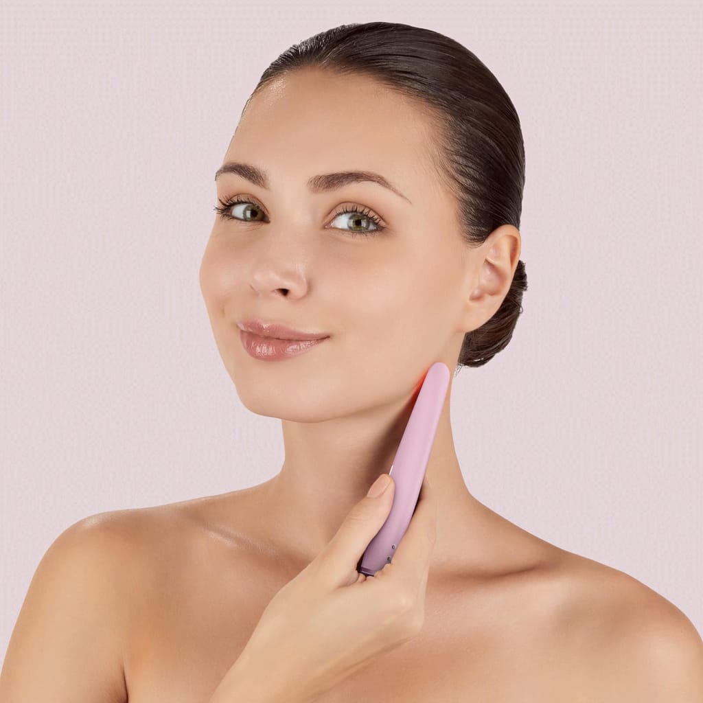 Фото товару: Пристрій для зміцнення і тонізації шкіри обличчя GESKE Skin Firming Wand 7в1 pink № 3