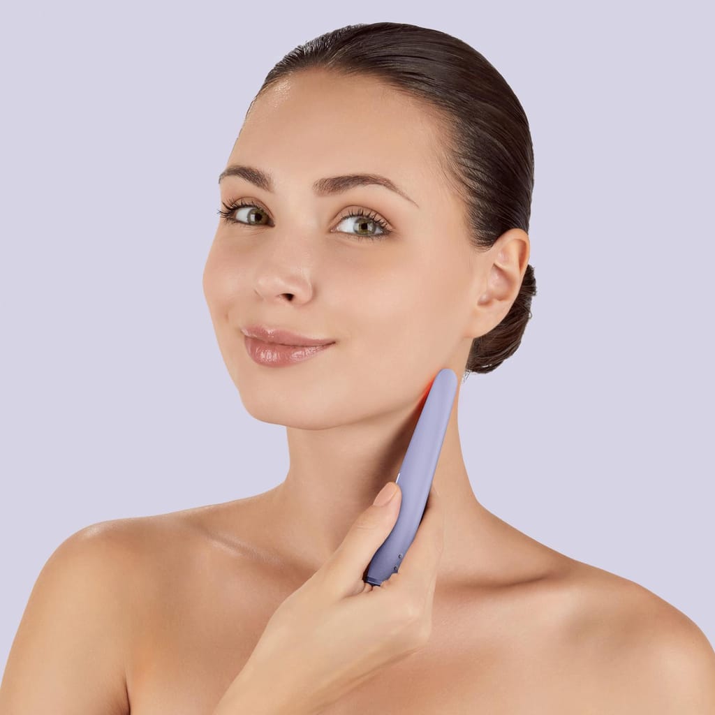 Фото товару: Пристрій для зміцнення і тонізації шкіри обличчя GESKE Skin Firming Wand 7в1 purple № 3