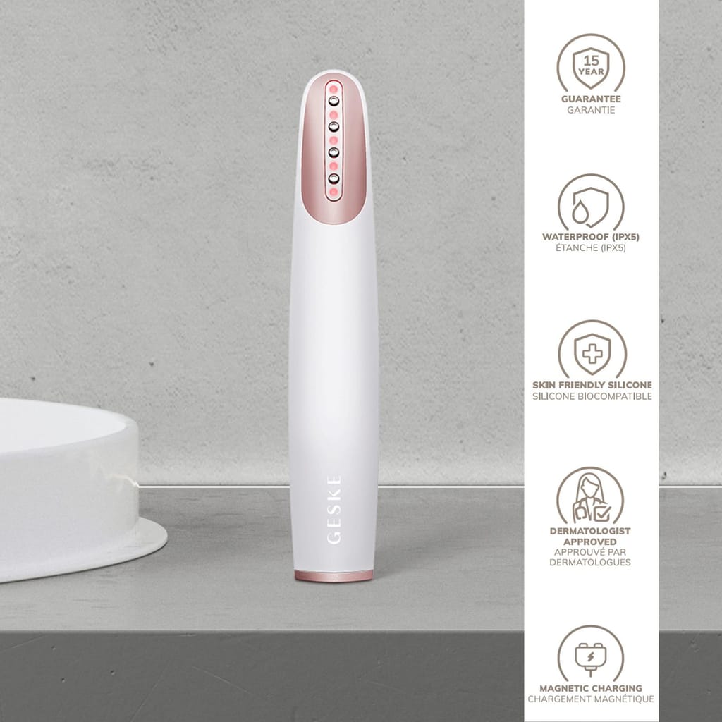 Фото товару: Пристрій для зміцнення і тонізації шкіри обличчя GESKE Skin Firming Wand 7в1 starlight № 2