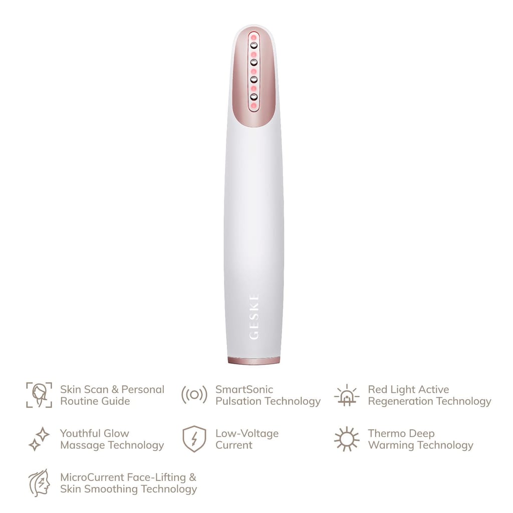 Фото товару: Пристрій для зміцнення і тонізації шкіри обличчя GESKE Skin Firming Wand 7в1 starlight № 1