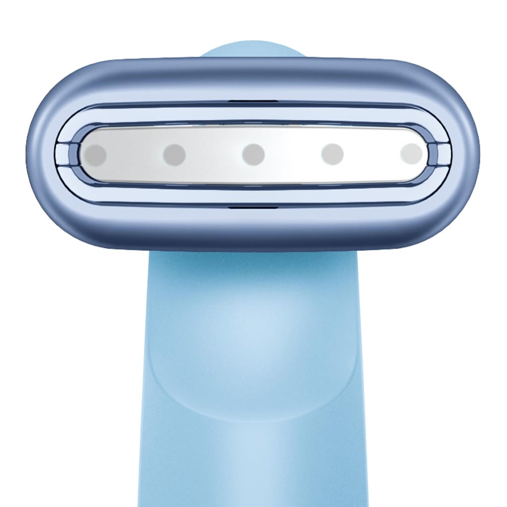 Фото товару: Пристрій для зміцнення і тонізації шкіри обличчя з поворотною головкою GESKE Skin Firming Wand 7в1 aquamarine № 4