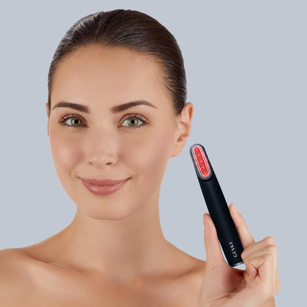 Фото товару: Пристрій для зміцнення і тонізації шкіри обличчя з поворотною головкою GESKE Skin Firming Wand 7в1 black № 3