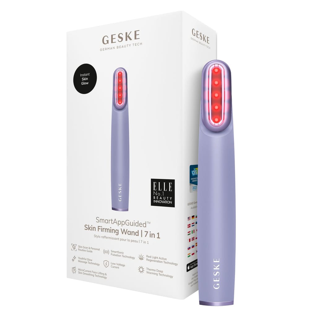 Фото товару: Пристрій для зміцнення і тонізації шкіри обличчя з поворотною головкою GESKE Skin Firming Wand 7в1 purple № 0