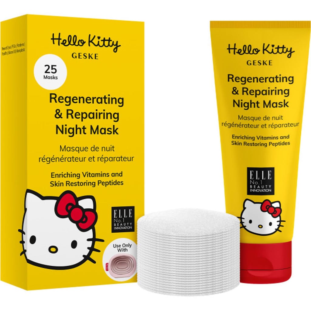 Фото товару: Регенеруюча та відновлювальна нічна маска GESKE Regenerating&Repairing Night Mask by Hello Kitty Oval № 0