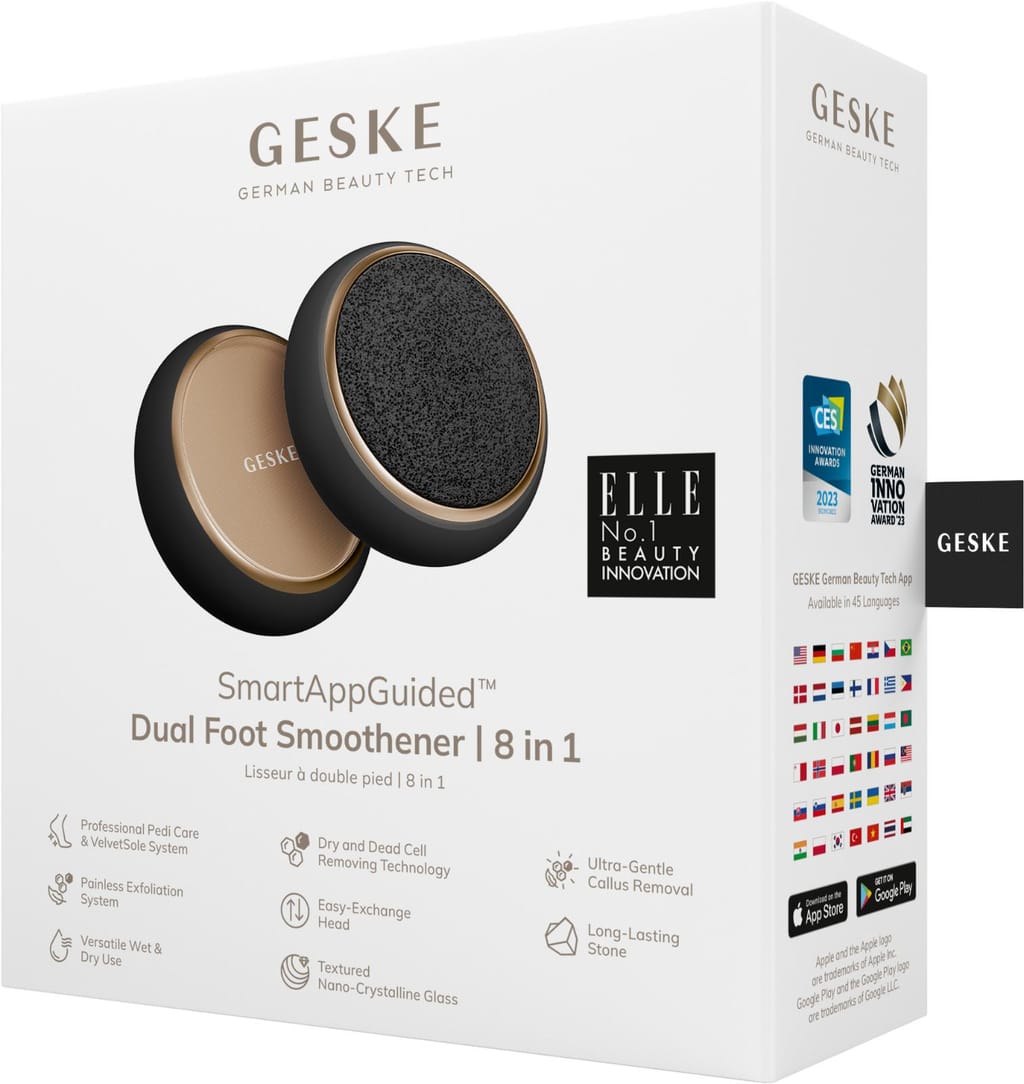 Фото товару: Набір для догляду за стопами GESKE Dual Foot Smoothener 8в1 gray № 6
