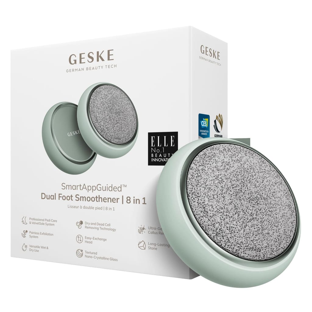 Фото товару: Набір для догляду за стопами GESKE Dual Foot Smoothener 8в1 green № 0