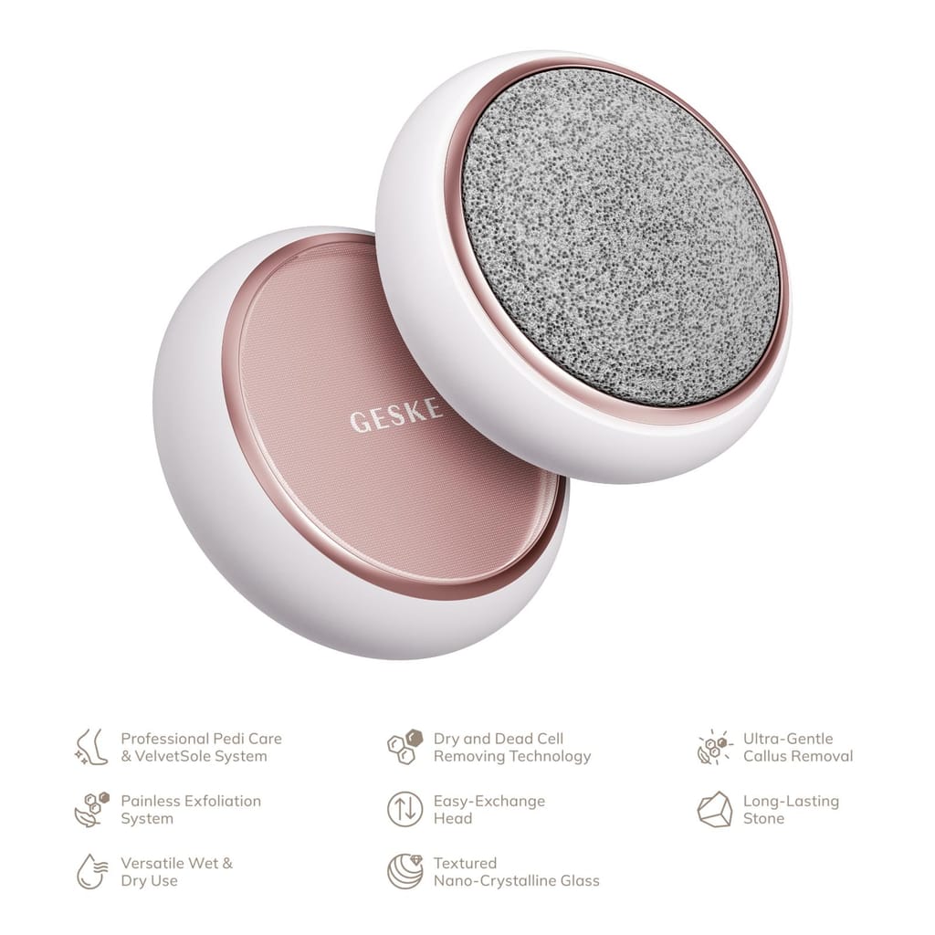 Фото товару: Набір для догляду за стопами GESKE Dual Foot Smoothener 8в1 starlight № 1