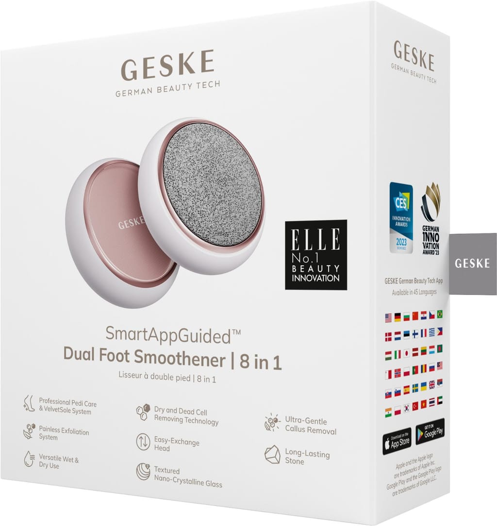 Фото товару: Набір для догляду за стопами GESKE Dual Foot Smoothener 8в1 starlight № 6