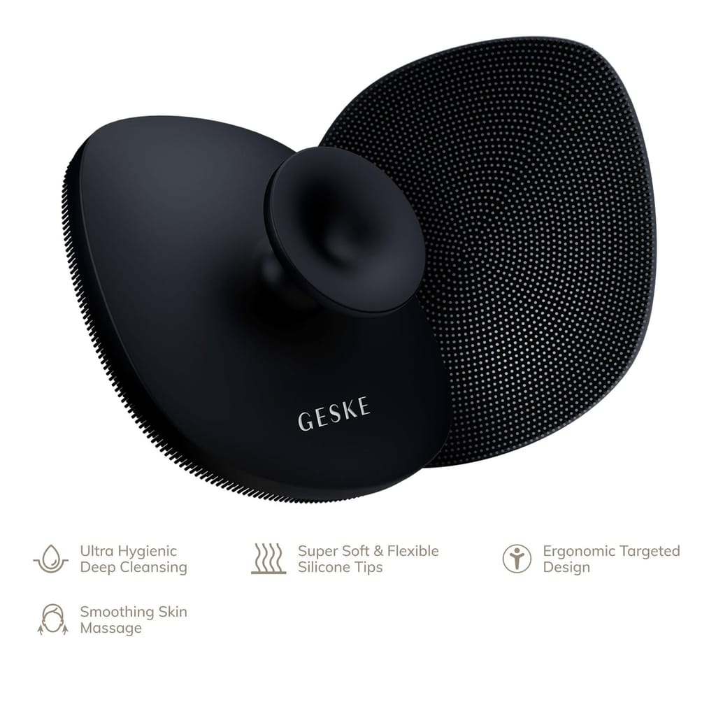 Фото товару: Щітка для тіла GESKE Body Brush 4в1 black № 1