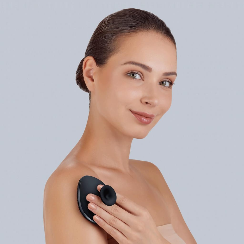 Фото товару: Щітка для тіла GESKE Body Brush metal 4в1 black № 3