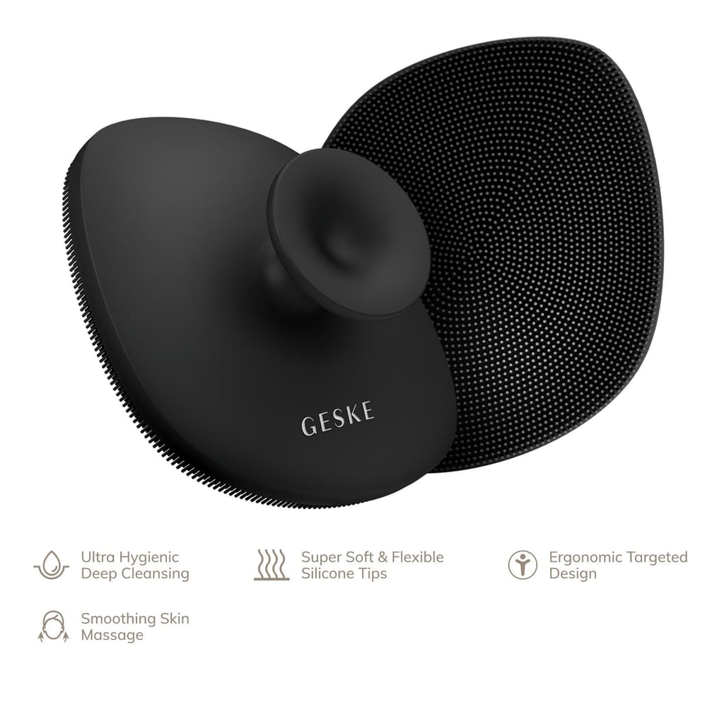 Фото товару: Щітка для тіла GESKE Body Brush 4в1 gray № 1