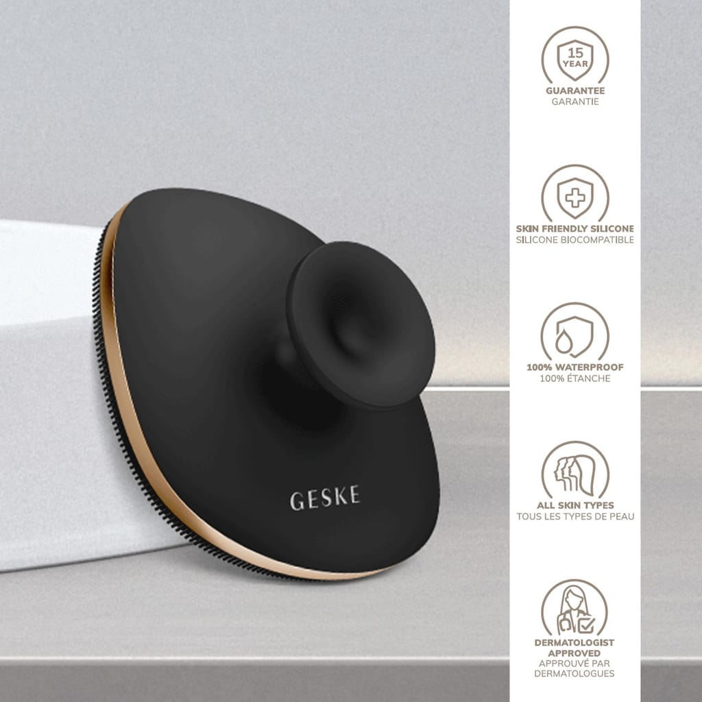 Фото товару: Щітка для тіла GESKE Body Brush metal 4в1 gray № 2