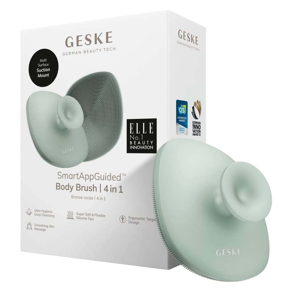 Фото товару: Щітка для тіла GESKE Body Brush 4в1 green № 0