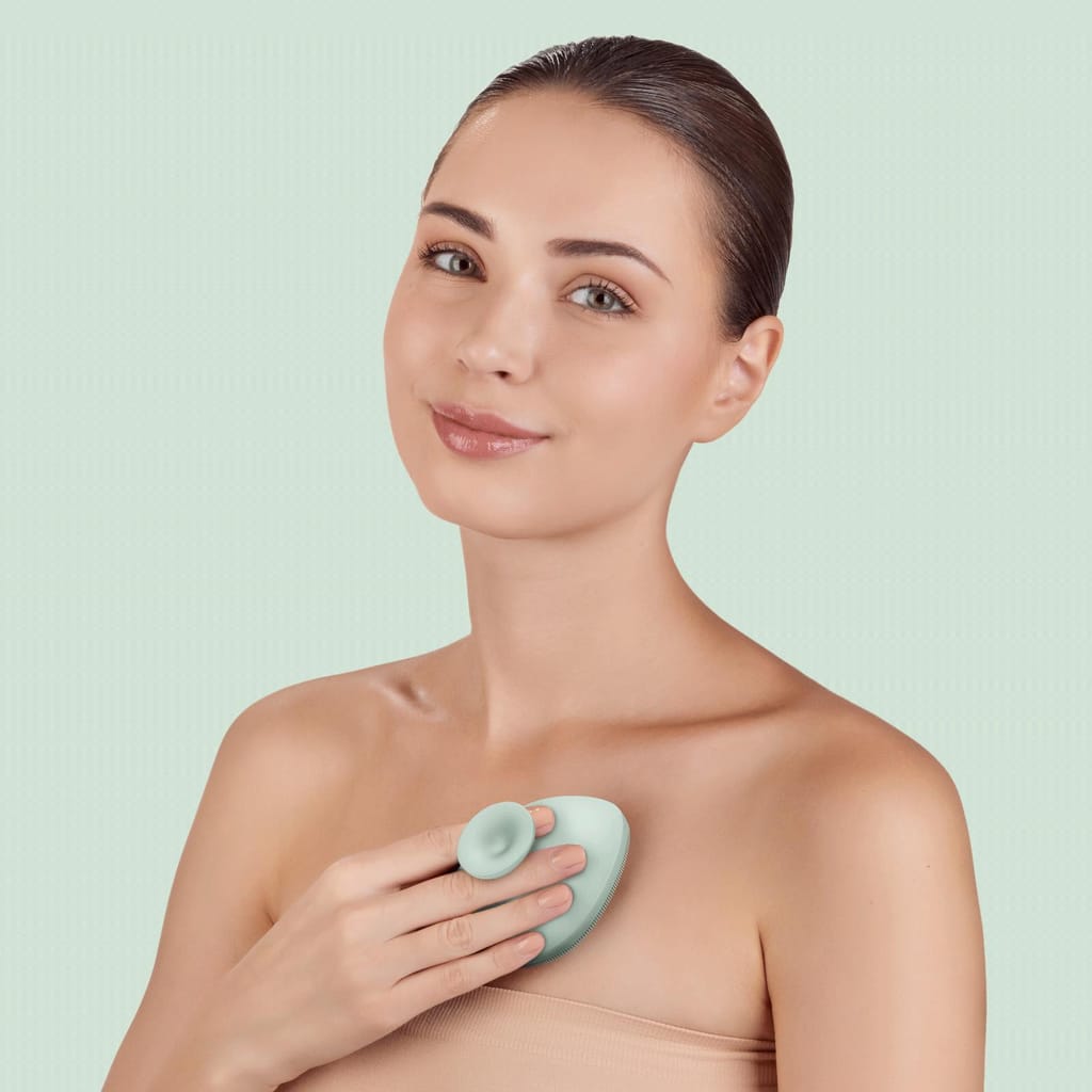 Фото товару: Щітка для тіла GESKE Body Brush 4в1 green № 3