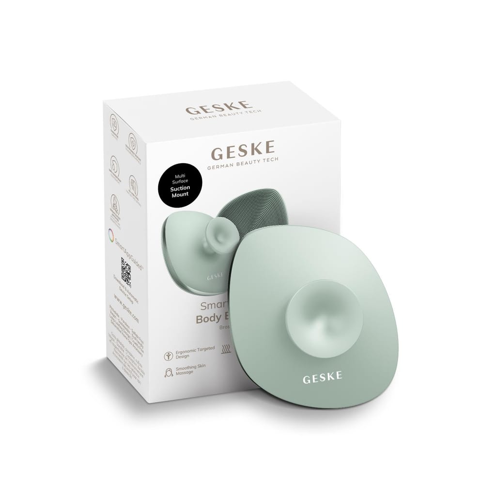 Фото товару: Щітка для тіла GESKE Body Brush metal 4в1 green № 8