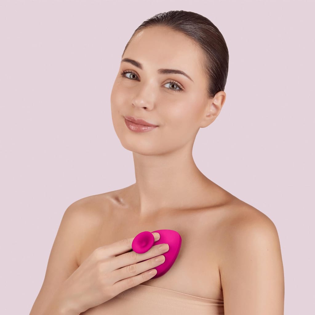 Фото товару: Щітка для тіла GESKE Body Brush 4в1 magenta № 3