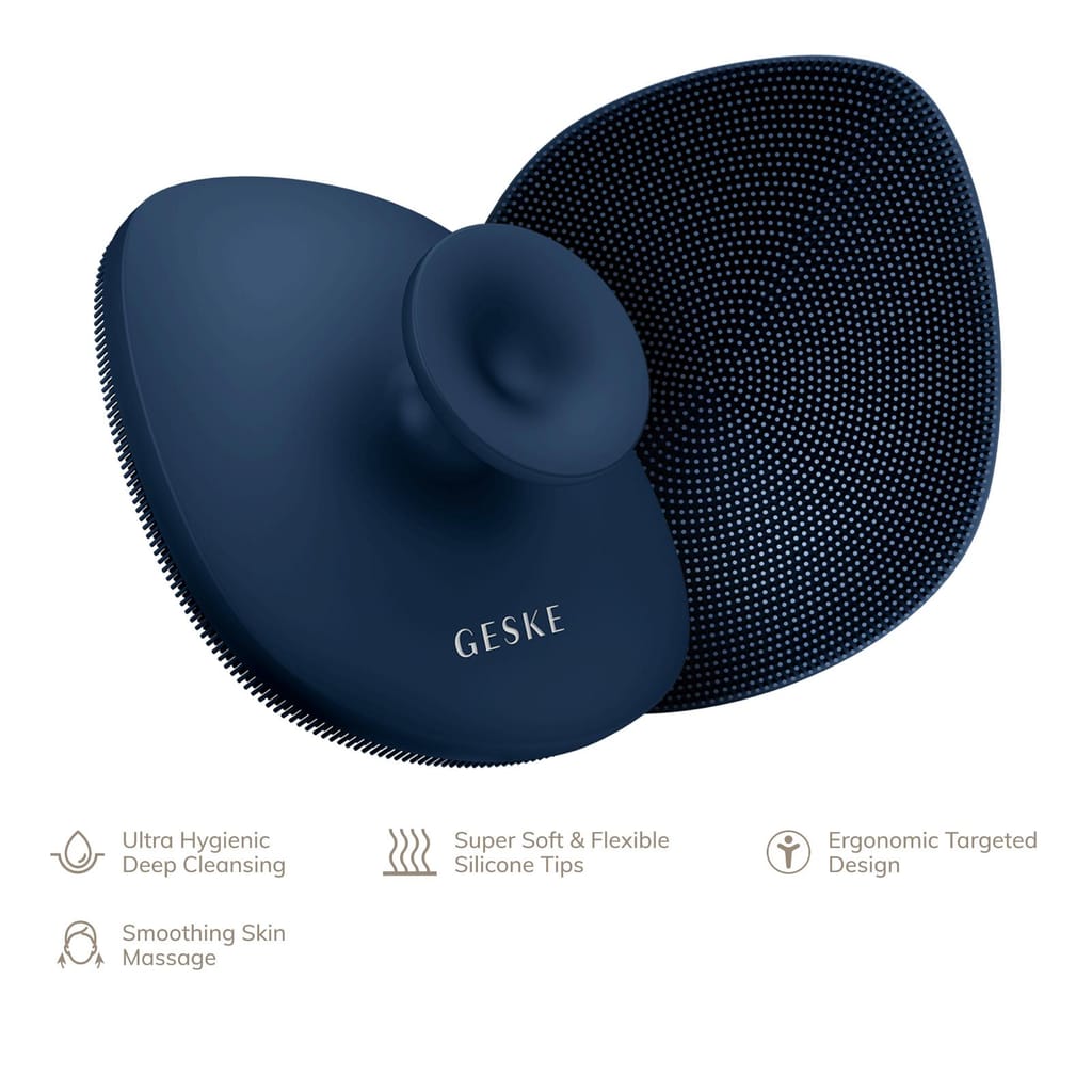 Фото товару: Щітка для тіла GESKE Body Brush 4в1 midnight № 1