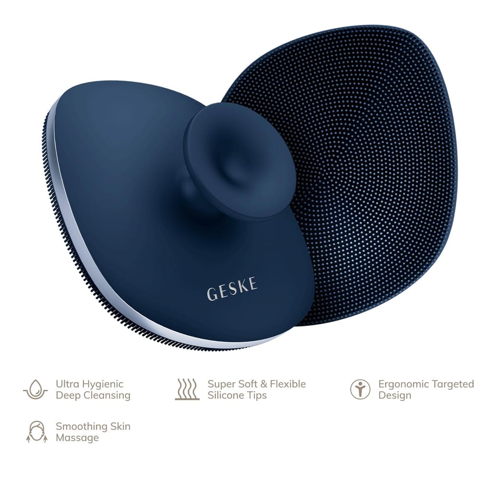 Фото товару: Щітка для тіла GESKE Body Brush metal 4в1 midnight № 1