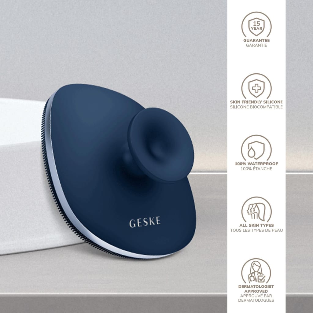 Фото товару: Щітка для тіла GESKE Body Brush metal 4в1 midnight № 2