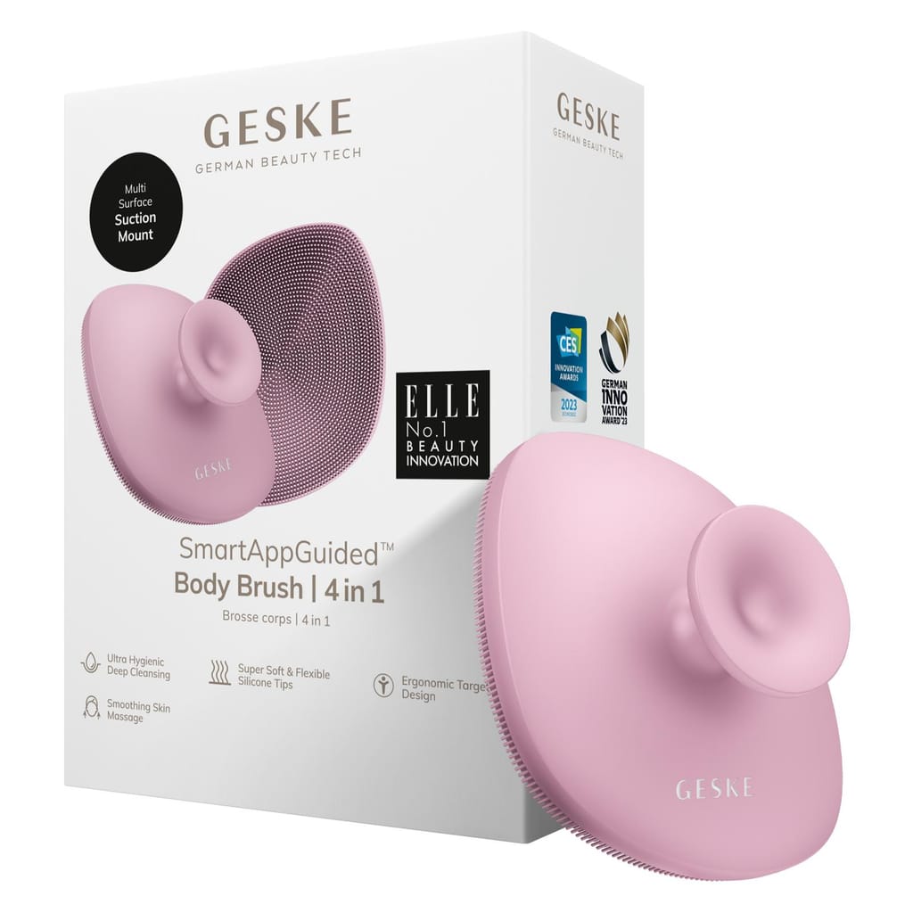 Фото товару: Щітка для тіла GESKE Body Brush 4в1 pink № 0