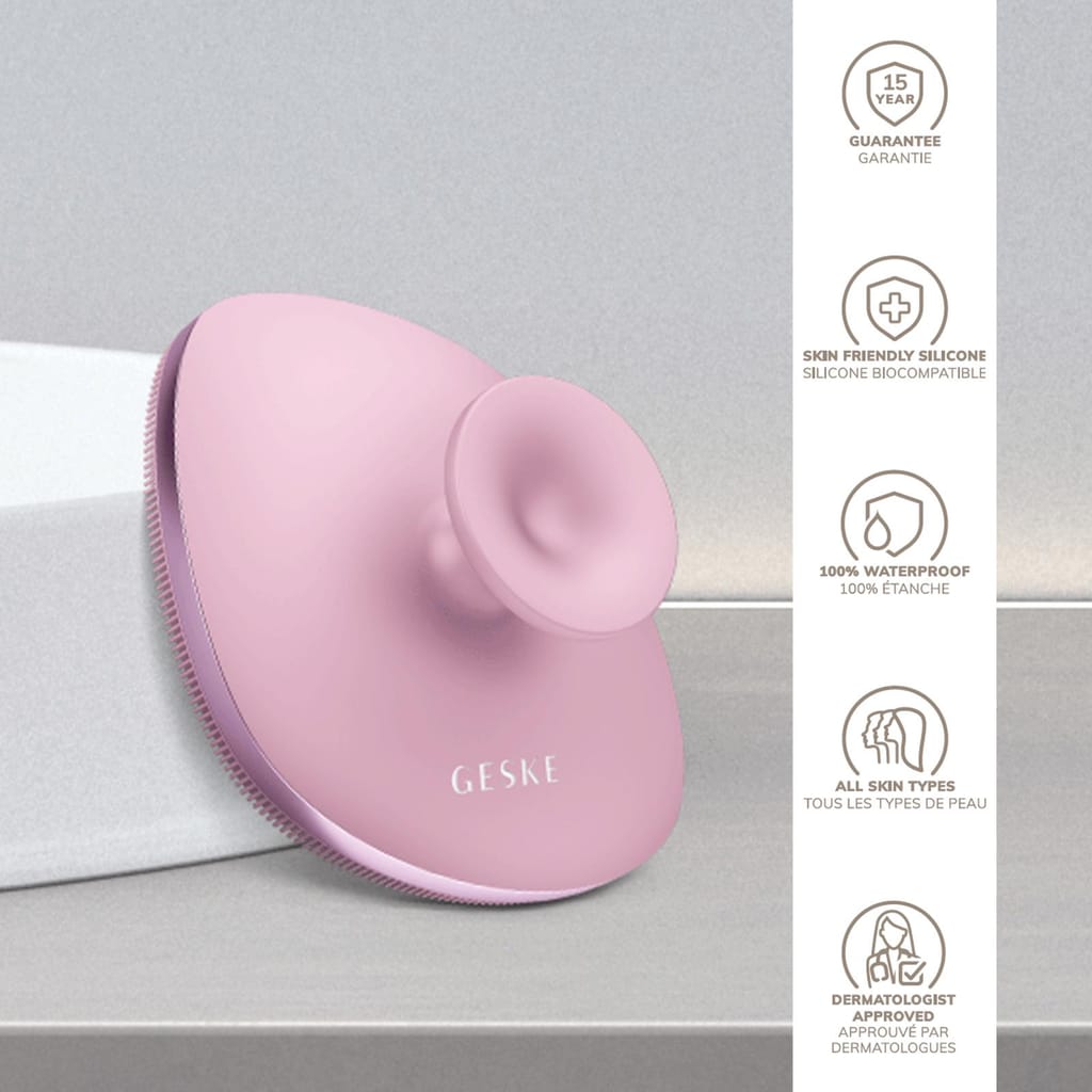 Фото товару: Щітка для тіла GESKE Body Brush metal 4в1 pink № 2