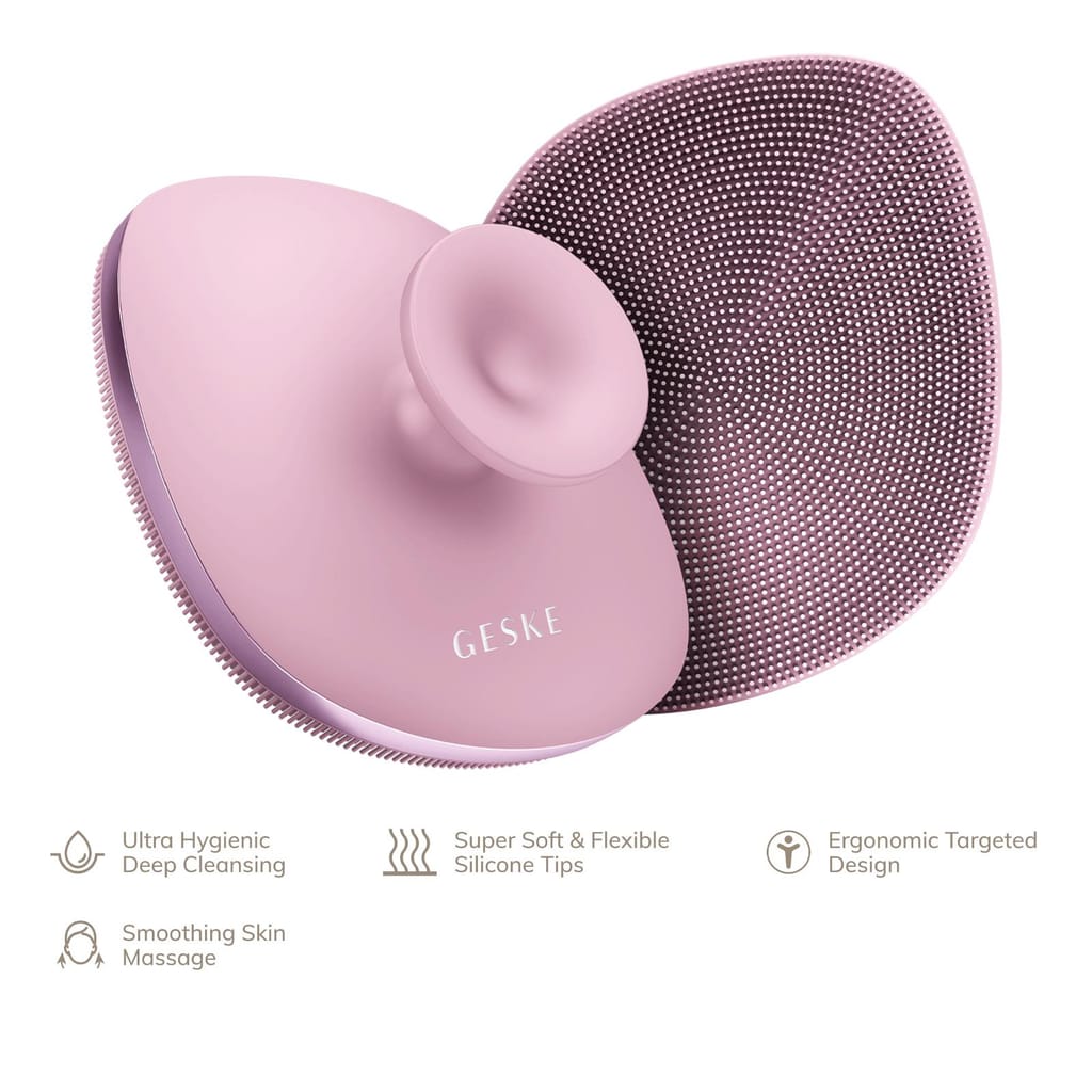 Фото товару: Щітка для тіла GESKE Body Brush metal 4в1 pink № 1