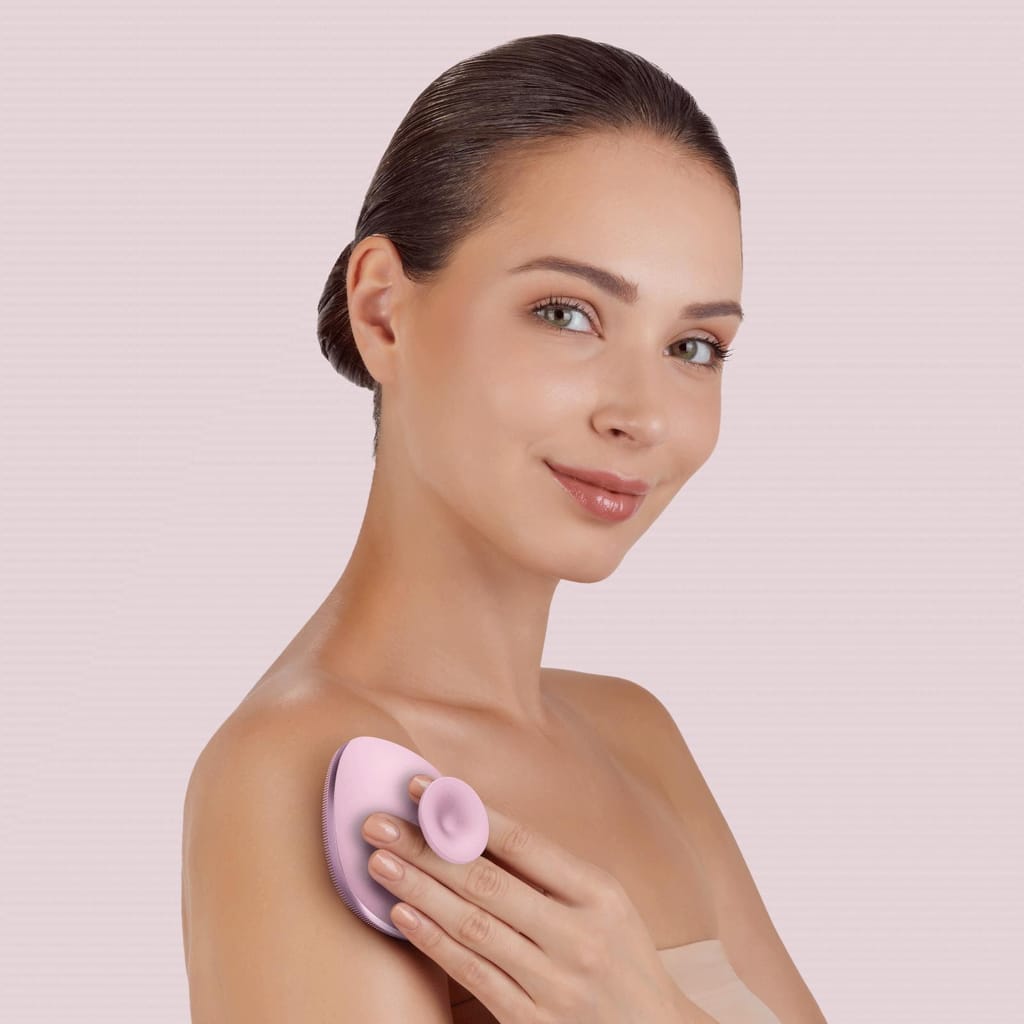 Фото товару: Щітка для тіла GESKE Body Brush metal 4в1 pink № 3