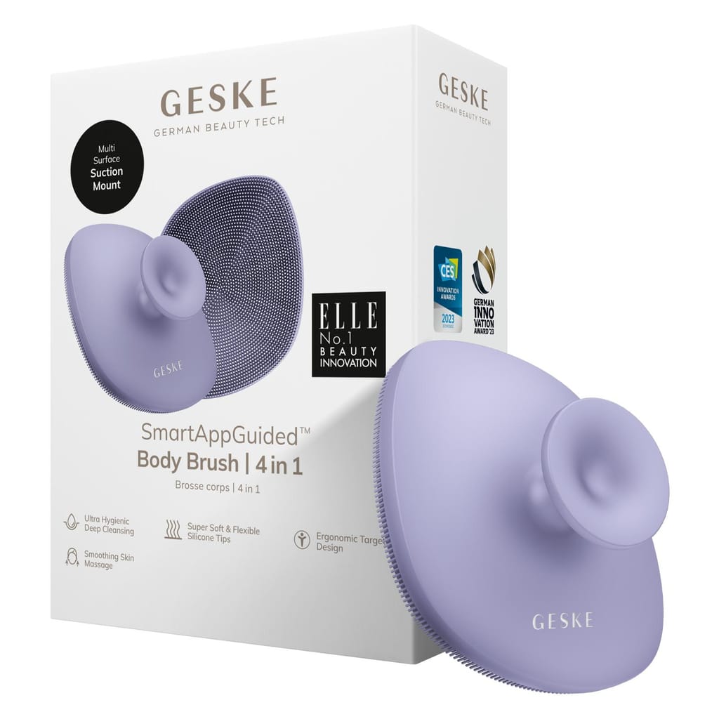 Фото товару: Щітка для тіла GESKE Body Brush 4в1 purple № 0